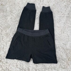 ATM French Terry Pull on Dark Charcoal Sweat Pants Women’s Size S